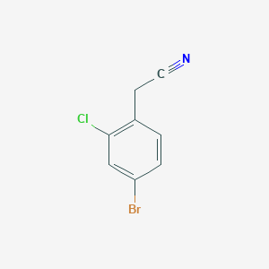 (4-BROMO-2-CHLOROPHENYL)ACETONOTRILE - (67197-54-0)