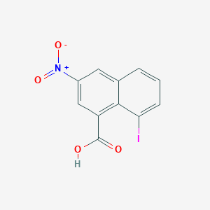 8-Iodo-3-nitro-1-naphthoic acid - (67522-37-6)