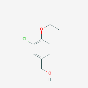 [3-chloro-4-(propan-2-yloxy)phenyl]methanol - (678181-75-4)