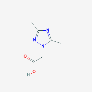 2-(3,5-Dimethyl-1H-1,2,4-triazol-1-yl)acetic acid - (684249-99-8)