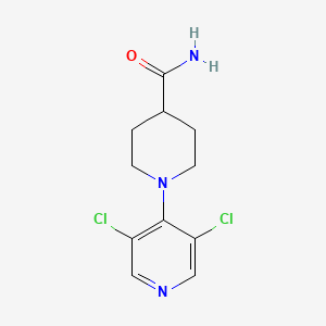 1-(3,5-Dichloropyridin-4-yl)piperidine-4-carboxamide - (685115-77-9)