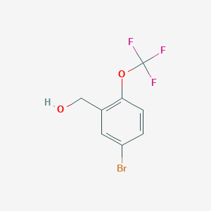 (5-bromo-2-(trifluoromethoxy)phenyl)methanol - (685126-86-7)