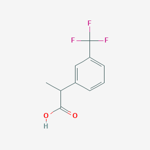 2-(3-(TRIFLUOROMETHYL)PHENYL)PROPANOIC ACID - (68718-08-1)