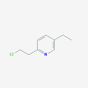 2-(2-Chloroethyl)-5-ethylpyridine - (69603-36-7)