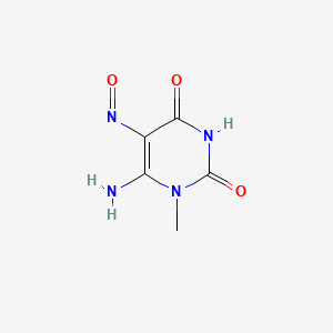 2,4(1H,3H)-Pyrimidinedione,6-amino-1-methyl-5-nitroso- - (6972-78-7)