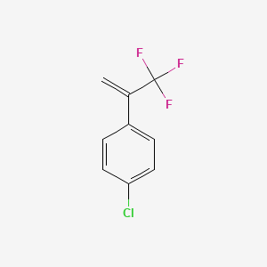 1-Chloro-4-(3,3,3-trifluoroprop-1-en-2-yl)benzene - (69843-10-3)