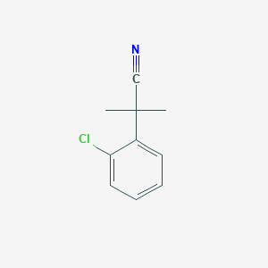 2-(2-chlorophenyl)-2-Methylpropanenitrile - (69849-08-7)