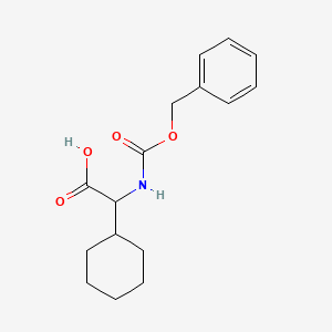 (S)-2-(((Benzyloxy)carbonyl)amino)-2-cyclohexylacetic acid - (69901-75-3)