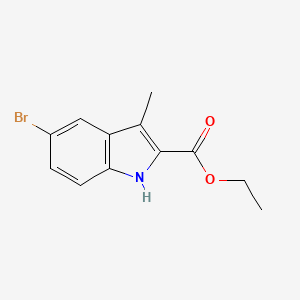 1H-Indole-2-carboxylic acid, 5-bromo-3-methyl-, ethyl ester - (70070-22-3)