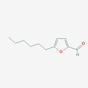 2-Furancarboxaldehyde, 5-hexyl- - (7011-80-5)
