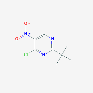 2-(tert-Butyl)-4-chloro-5-nitropyriMidine - (70227-50-8)