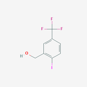 2-Iodo-5-(trifluoromethyl)benzyl alcohol - (702641-05-2)