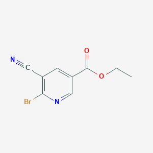 6-Bromo-5-Cyano-Nicotinic Acid Ethyl Ester - (70416-50-1)