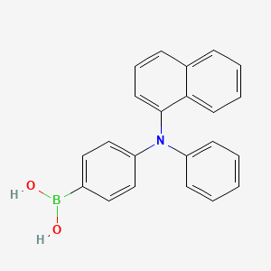 (4-(Naphthalen-1-yl(phenyl)amino)phenyl)boronic acid - (717888-41-0)