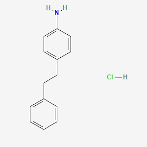 [4-(2-PHENYLETHYL)PHENYL]AMINEHYDROCHLORIDE - (71845-20-0)