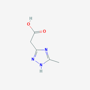 2-(5-Methyl-4H-1,2,4-triazol-3-yl)acetic acid - (720706-28-5)