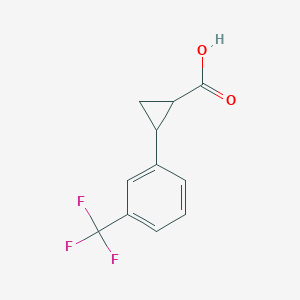 2-(3-(trifluoroMethyl)phenyl)cyclopropanecarboxylic acid - (721-22-2)
