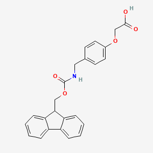 2-[4-[(Fmoc-amino)methyl]phenoxy]acetic acid - (721939-61-3)