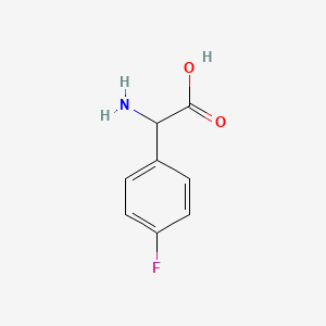 2-Amino-2-(4-fluorophenyl)acetic acid - (7292-73-1)