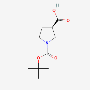 (R)-1-(tert-Butoxycarbonyl)pyrrolidine-3-carboxylic acid - (72925-16-7)