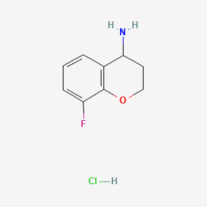 (R)-8-fluorochroman-4-amine hydrochloride - (730980-49-1)