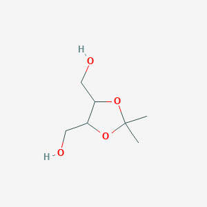 ((4R,5R)-2,2-Dimethyl-1,3-dioxolane-4,5-diyl)dimethanol - (73346-74-4)
