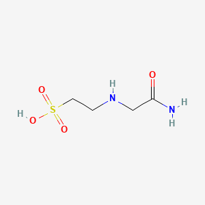 2-((2-Amino-2-oxoethyl)amino)ethanesulfonic acid - (7365-82-4)