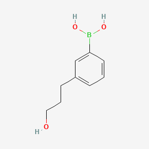 (3-(3-Hydroxypropyl)phenyl)boronic acid - (736989-98-3)