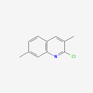 2-Chloro-3,7-dimethylquinoline - (73863-46-4)