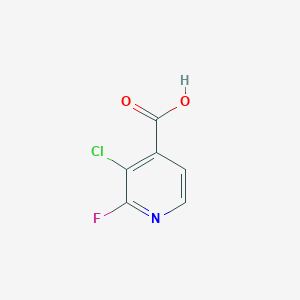 3-Chloro-2-fluoroisonicotinic acid - (741683-19-2)