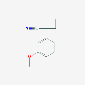 1-(3-Methoxyphenyl)cyclobutanecarbonitrile - (74205-15-5)
