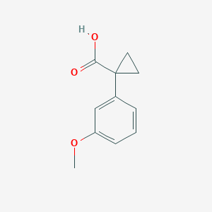 1-(3-Methoxyphenyl)cyclopropanecarboxylic acid - (74205-29-1)