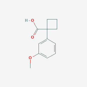 1-(3-Methoxyphenyl)cyclobutanecarboxylic acid - (74205-43-9)