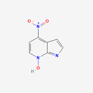 1H-Pyrrolo[2,3-b]pyridine, 4-nitro-, 7-oxide - (74420-06-7)
