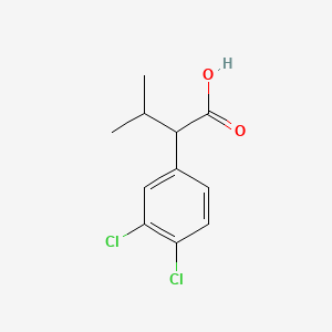 2-(3,4-dichlorophenyl)-3-methylbutanoic acid - (74569-33-8)