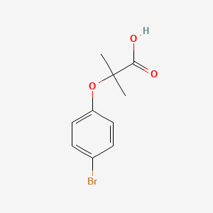 2-(4-BROMOPHENOXY)-2-METHYLPROPANOIC ACID - (7472-69-7)
