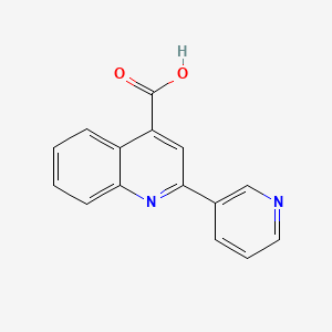 2-(Pyridin-3-yl)quinoline-4-carboxylic acid - (7482-91-9)