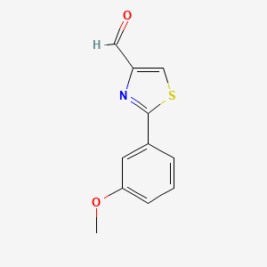 2-(3-Methoxyphenyl)thiazole-4-carbaldehyde - (749902-11-2)