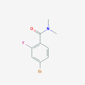 4-Bromo-2-fluoro-N,N-dimethylbenzamide - (749927-80-8)