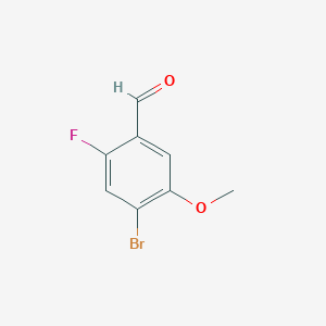 4-broMo-2-fluoro-5-Methoxy-benzaldehyde - (749931-20-2)