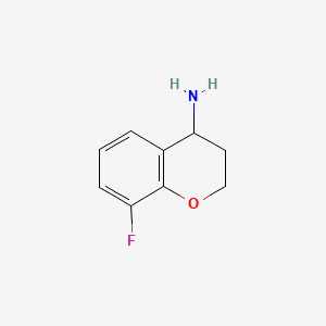 (R)-8-fluorochroman-4-amine - (750571-31-4)