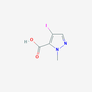 4-Iodo-1-methyl-1H-pyrazole-5-carboxylic acid - (75092-30-7)