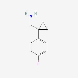 [1-(4-fluorophenyl)cyclopropyl]methanamine - (75180-46-0)