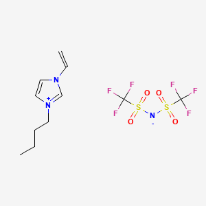 3-Butyl-1-vinyl-1H-imidazol-3-ium bis((trifluoromethyl)sulfonyl)amide - (758716-72-2)