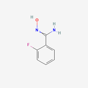 2-FLUORO-N-HYDROXY-BENZAMIDINE - (75907-83-4)