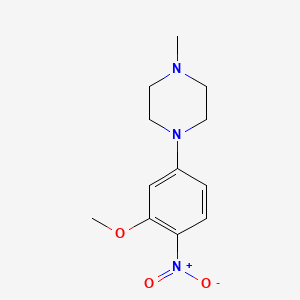 1-(3-Methoxy-4-nitrophenyl)-4-Methylpiperazine - (761440-26-0)