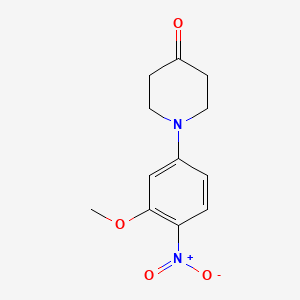 1-(3-Methoxy-4-nitrophenyl)piperidin-4-one - (761440-64-6)