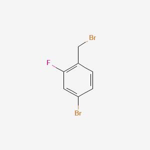 4-Bromo-1-(bromomethyl)-2-fluorobenzene - (76283-09-5)