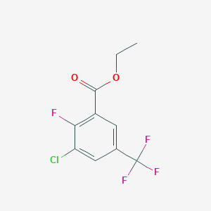 3-Chloro-2-fluoro-5-trifluoromethyl-benzoic acid ethyl ester - (773135-53-8)