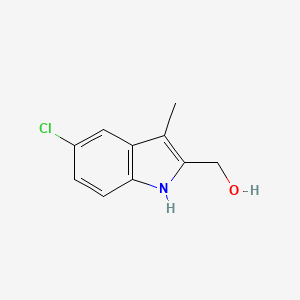 (5-chloro-3-methyl-1H-indol-2-yl)methanol - (77373-72-9)